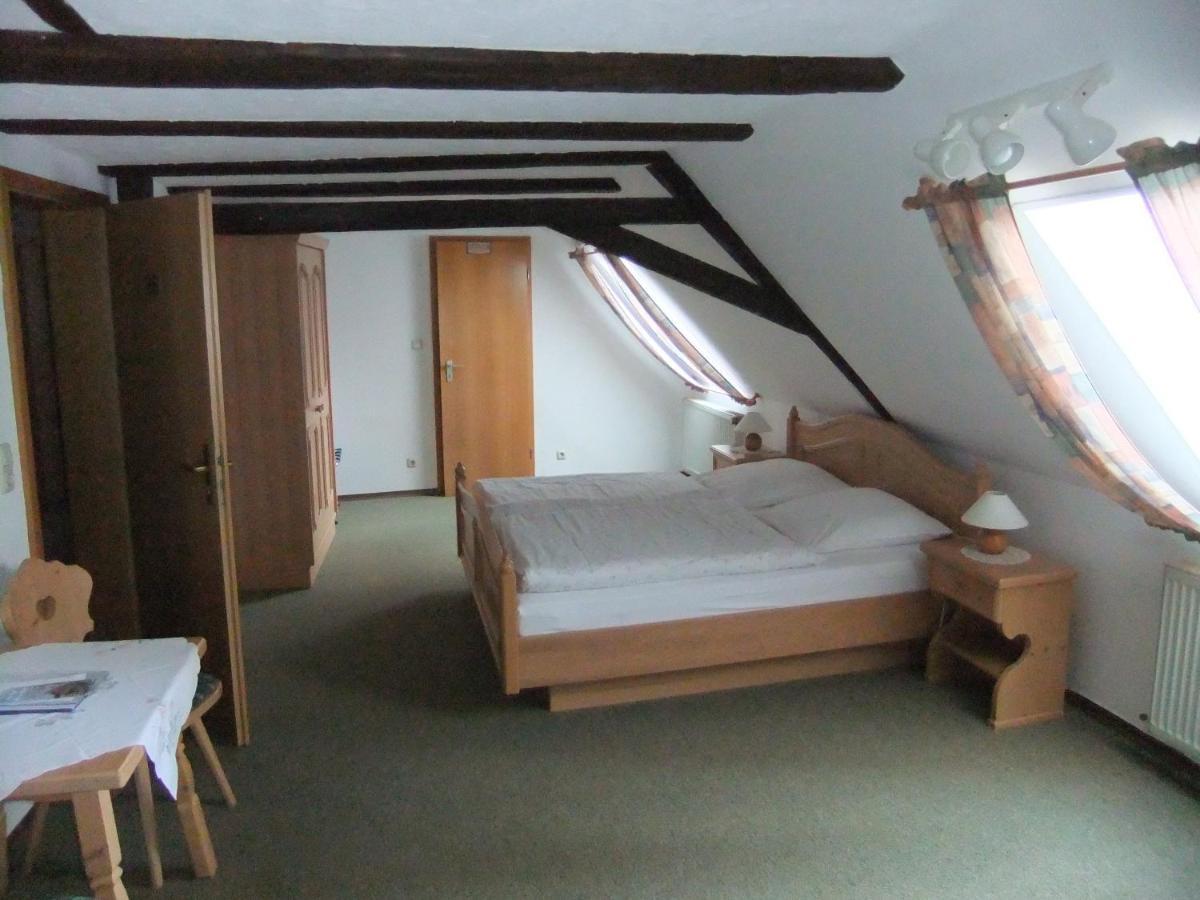 Gasthof Rotes Ross Zell im Fichtelgebirge Szoba fotó